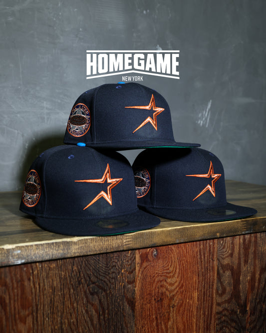 Houston Astros 45th Anniversary Navy/Walnut 59Fifty New Era