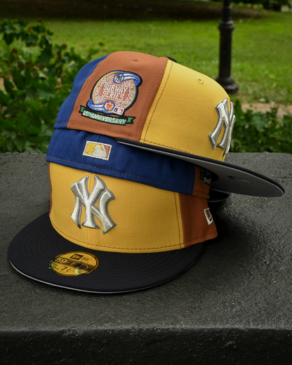 New York Yankees 25th Anniversary A Gold/Brown/Navy 59Fifty New Era