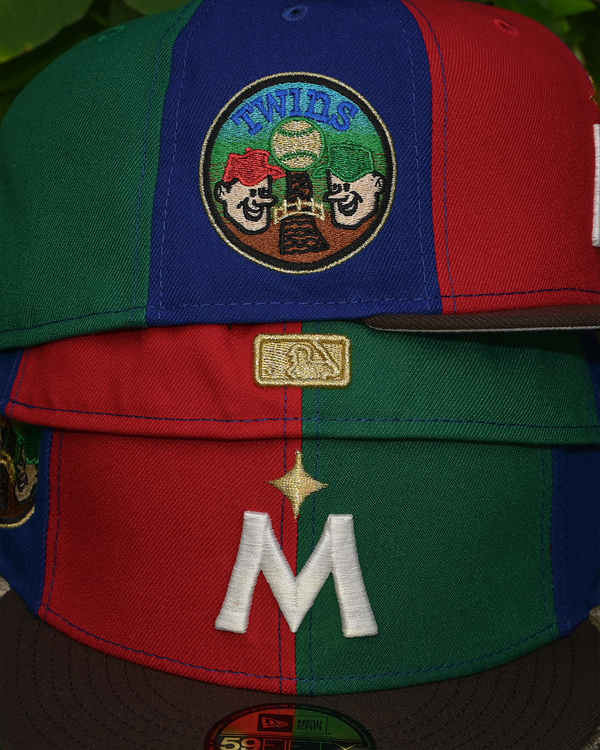 Minnesota Twins Red/Green/Royal/Walnut 59Fifty New Era