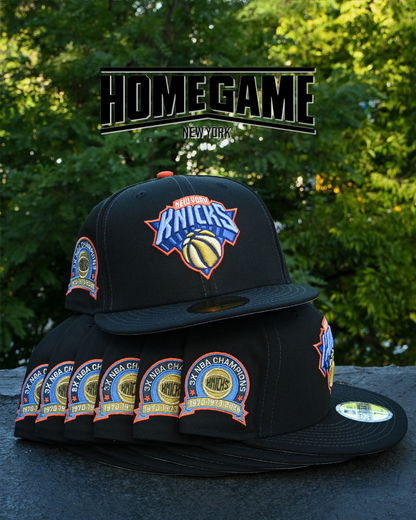 New York Knicks 3x NBA Champion Black 59Fifty New Era