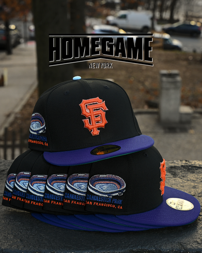 San Francisco Giants Candlestick Park Black/Dark Royal 59Fifty New Era