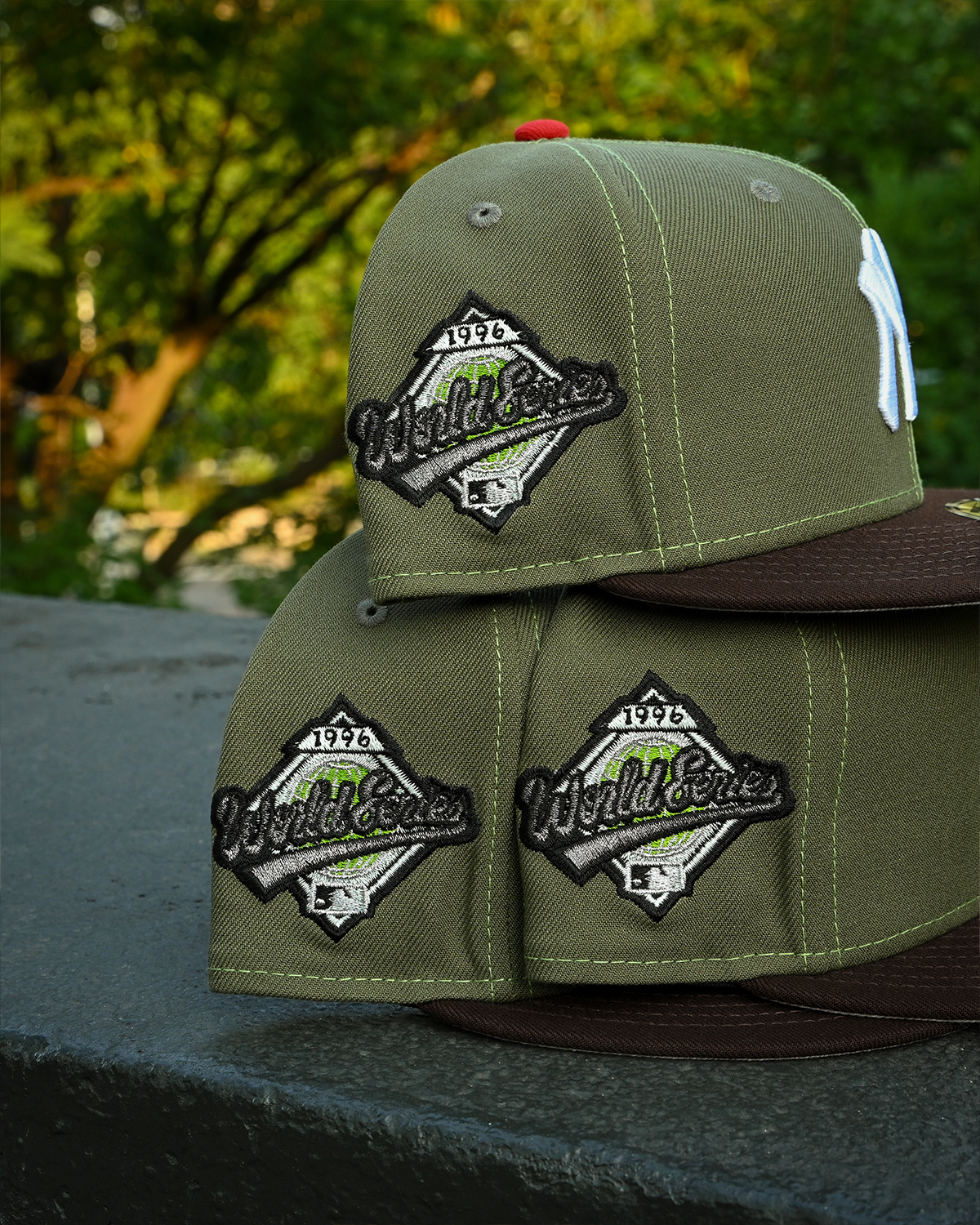 New York Yankees 1996 World Series Olive/Matcha/Walnut 59Fifty New Era