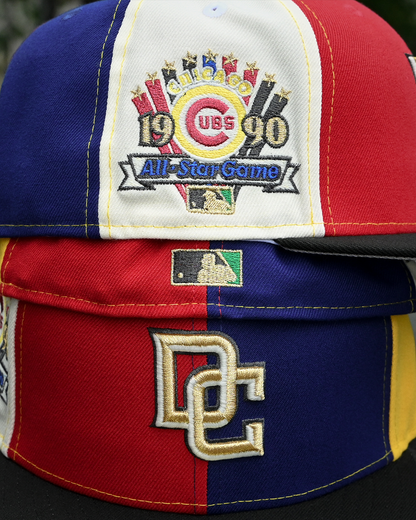 Washington Nationals 1990 All Star Game Scarlet/Royal/Canary 59Fifty New Era