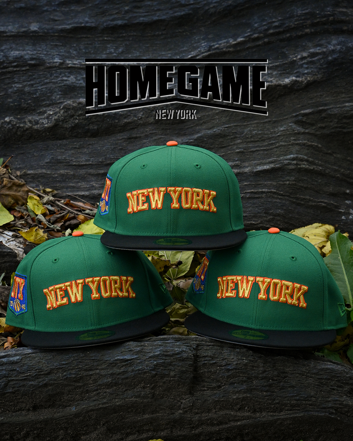 New York Knicks 1946 Kelly Green/Black 59Fifty New Era