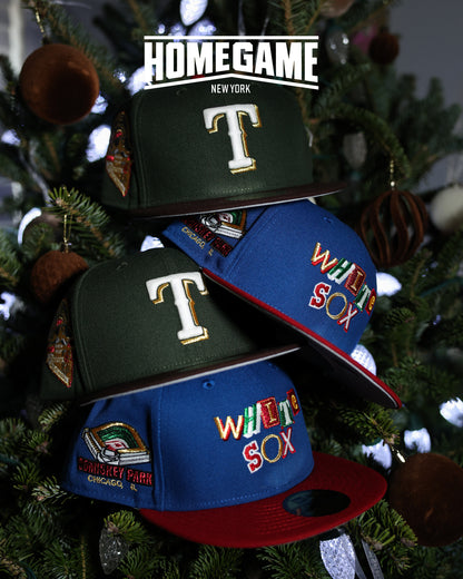 Texas Rangers 1959 All Star Game Dark Sea Weed/Burnt Wood 59Fifty New Era