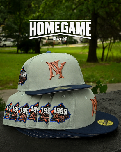 New York Yankees 1999 World Series Everest Green/Navy 59Fifty New Era