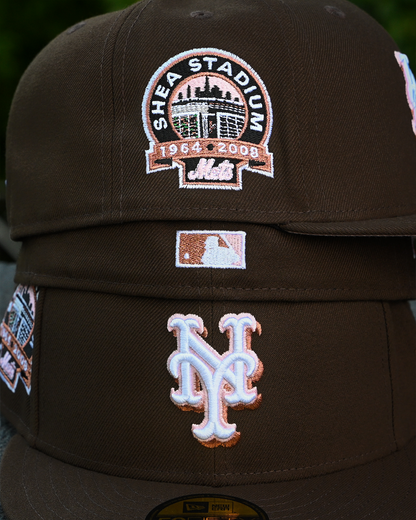 New York Mets 1964 2008 Shea Stadium Walnut 59Fifty New Era