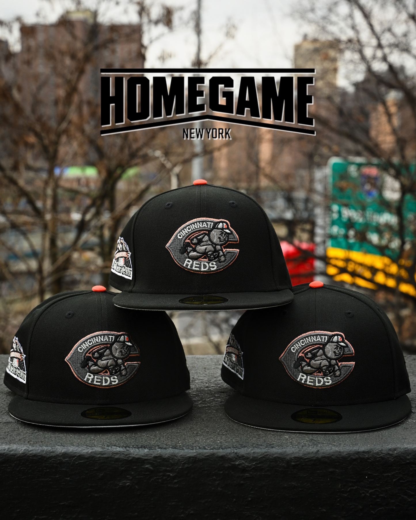 Cincinnati Reds 1998 All Star Game Black 59Fifty New Era