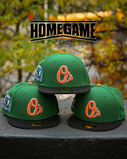 Baltimore Orioles 50th Anniversary Kelly Green/Black 59Fifty New Era