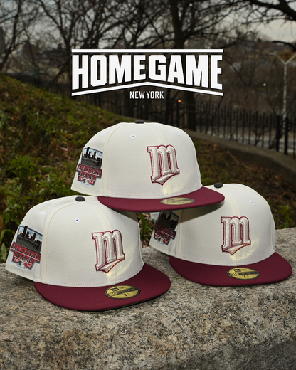 Minnesota Twins 2014 All Star Game Chrome White/Burgundy 59Fifty New Era