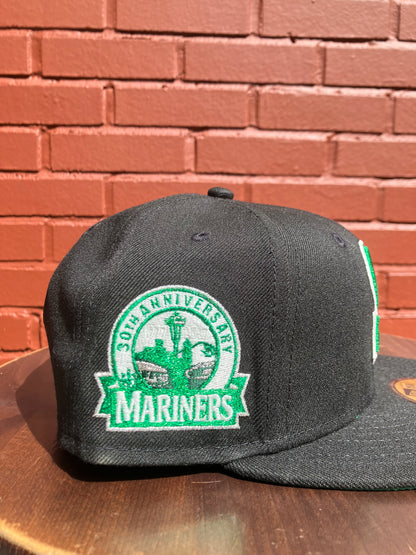 Seattle Mariners 30th Anniversary Black 59Fifty New Era