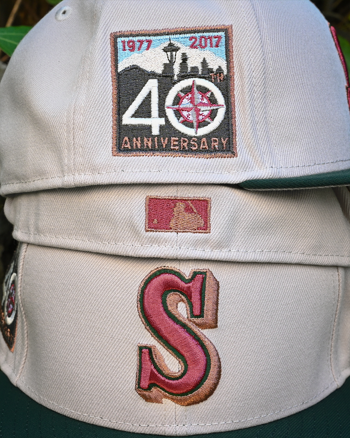 Seattle Mariners 40th Anniversary Chrome White/Dark Green 59Fifty New Era