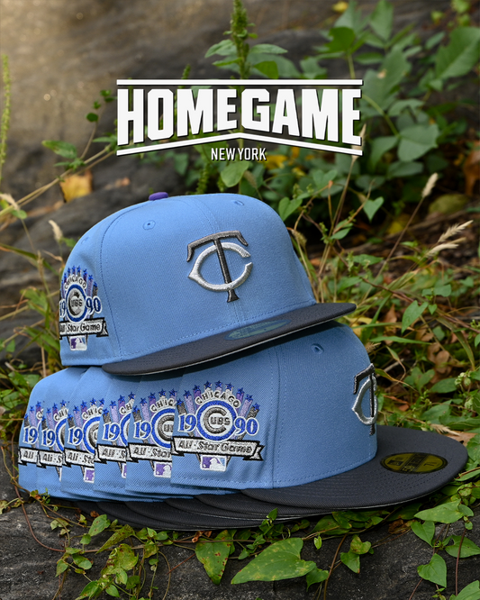 Minnesota Twins 1990 All Star Game Sky Blue/Dark Graphite 59Fifty New Era