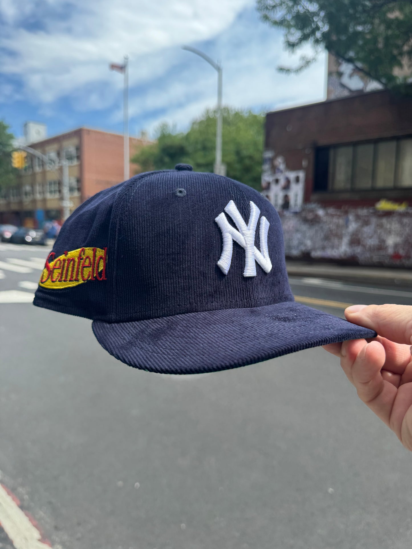 New York Yankees Seinfeld Navy Corduroy 59Fifty New Era