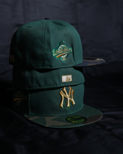 New York Yankees 1996 World Series Dark Green/Woodland Camo 59Fifty New Era