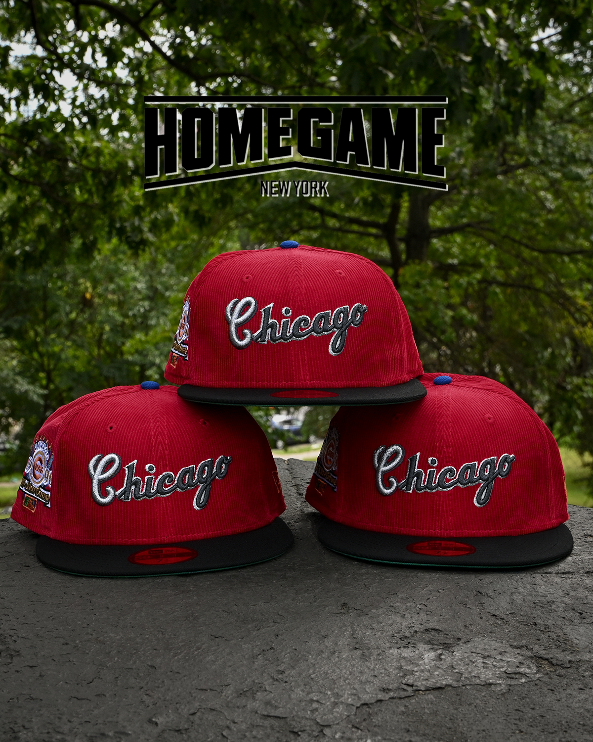 Chicago White Sox 1990 All Star Game Red Corduroy/Black 59Fifty New Era