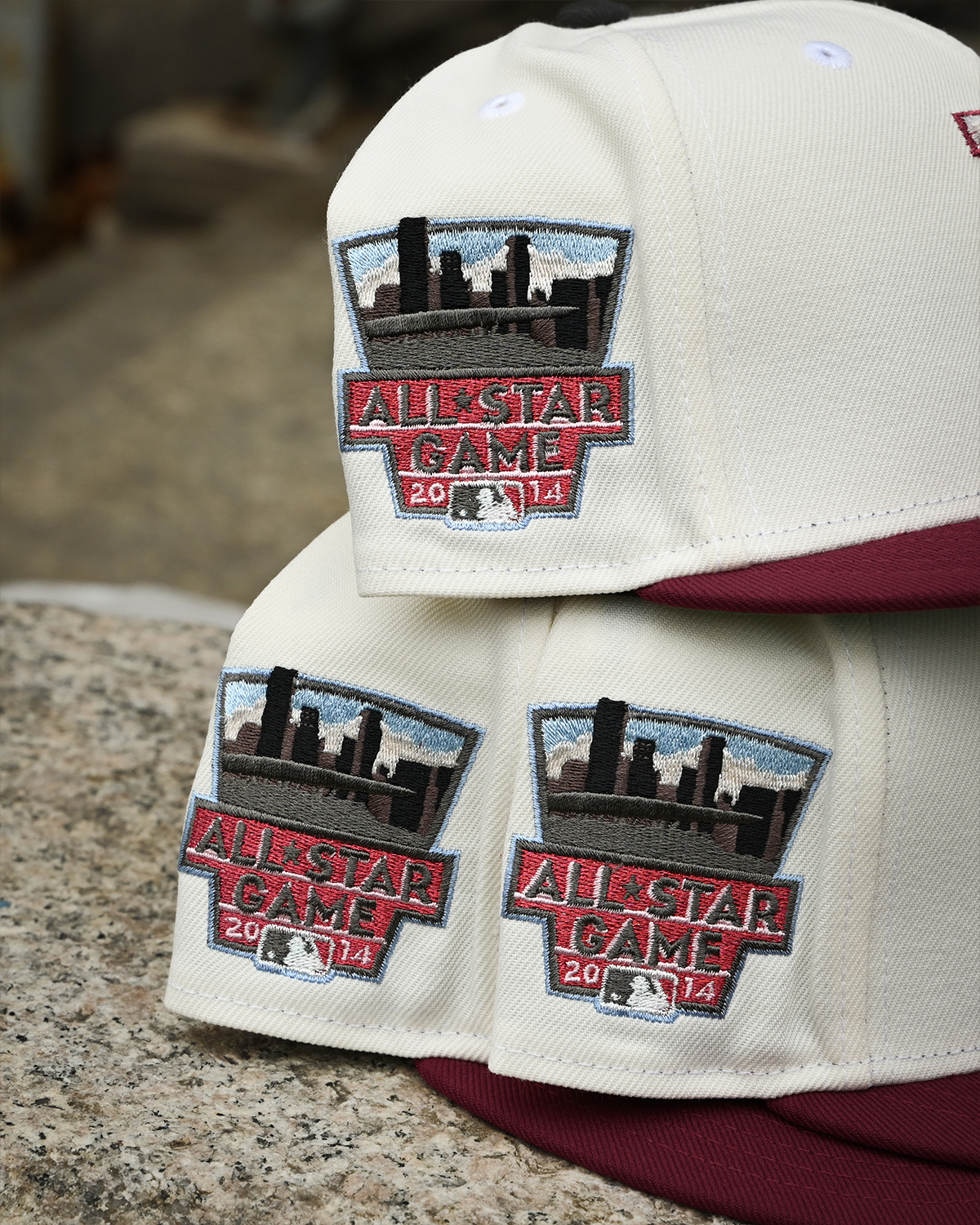Minnesota Twins 2014 All Star Game Chrome White/Burgundy 59Fifty New Era