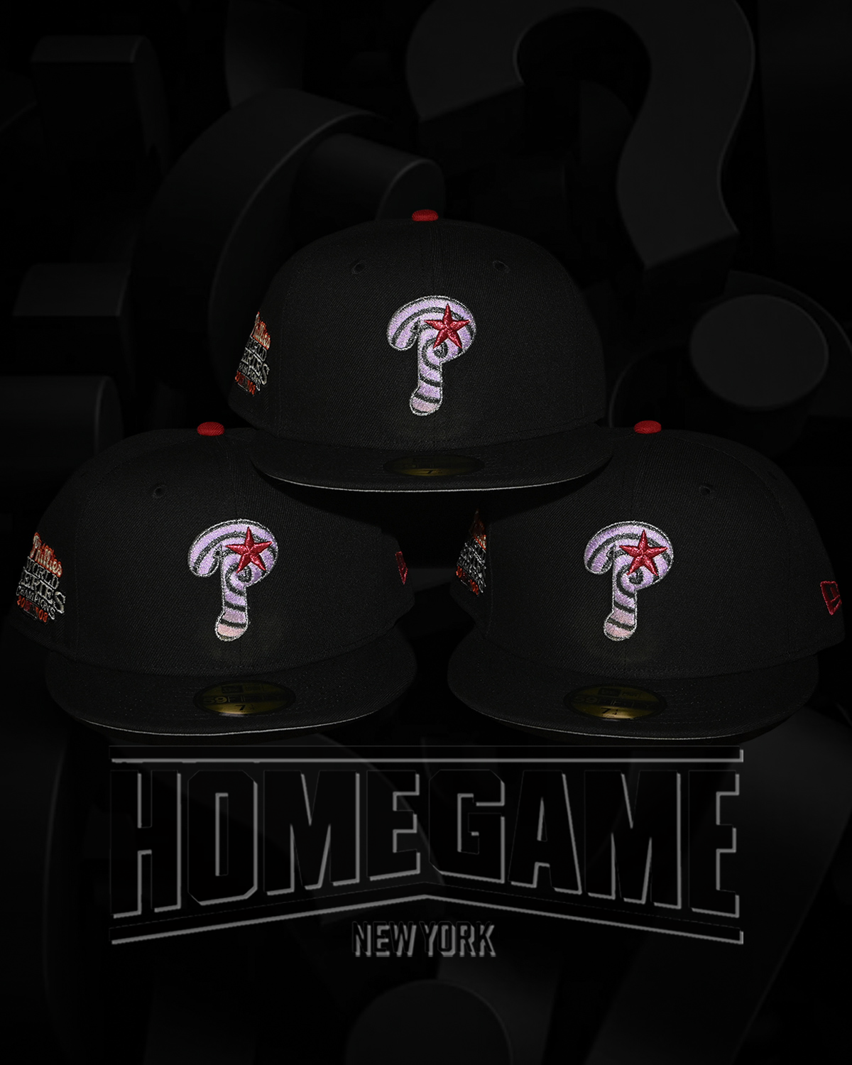 Pre-Order! Philadelphia Phillies 2008 All Star Game Black 59Fifty New Era Hat