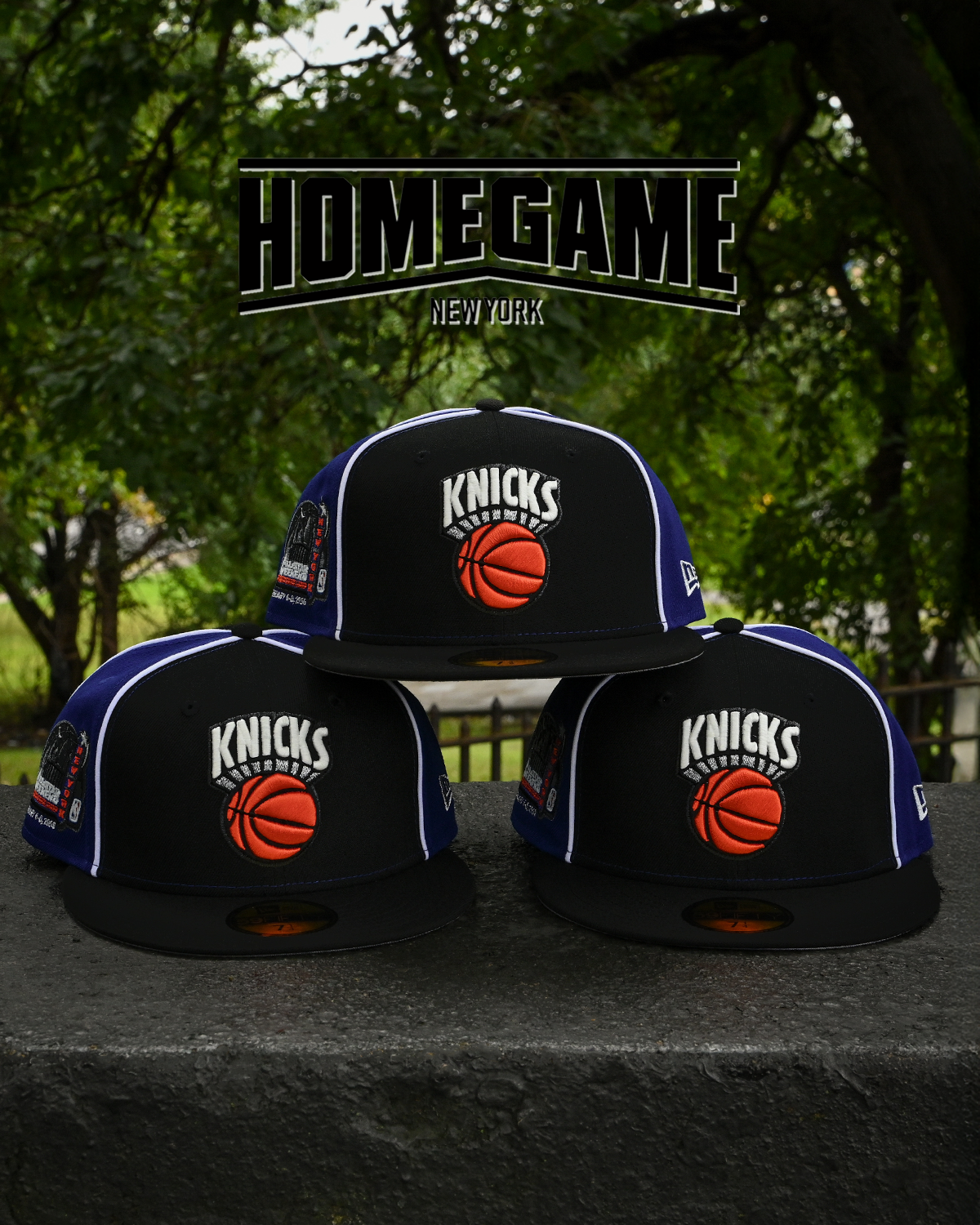 New York Knicks 1998 All Star Game Black/Blue 59Fifty New Era