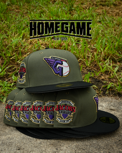 Cleveland Guardians Jacob’s Field, New Olive/Black 59Fifty New Era
