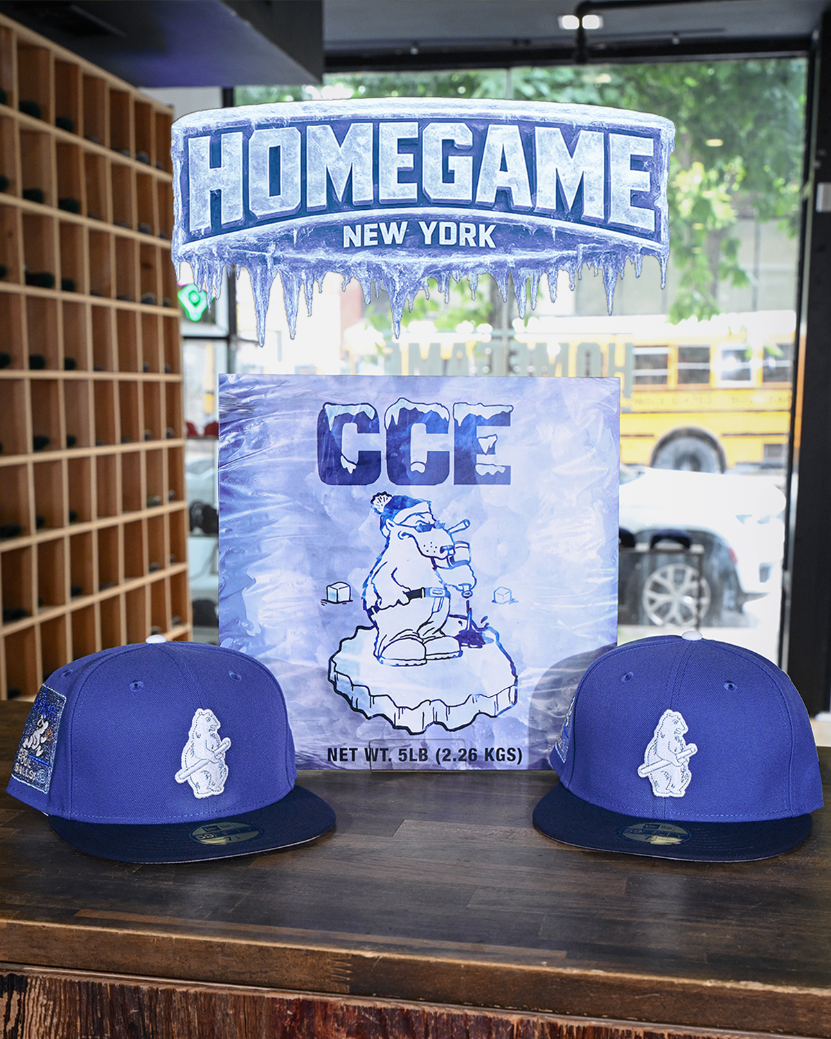 Chicago Cubs Be Alert Foul Balls Seashore Blue/Navy 59Fifty New Era