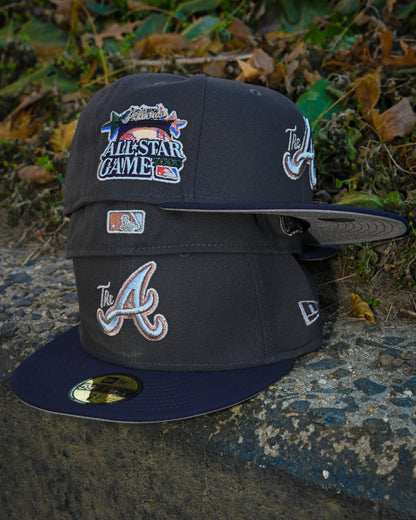 Atlanta Braves 2000 All Star Game Dark Graphite/Night Shift Navy 59Fifty New Era