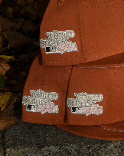 Detroit Tigers 1984 World Series Rust Orange 59Fifty New Era