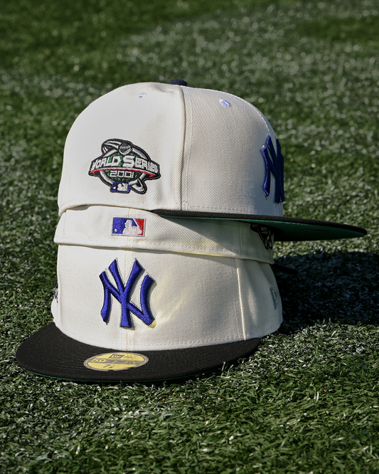 New York Yankees 2001 World Series Chrome White/Black 59Fifty New Era