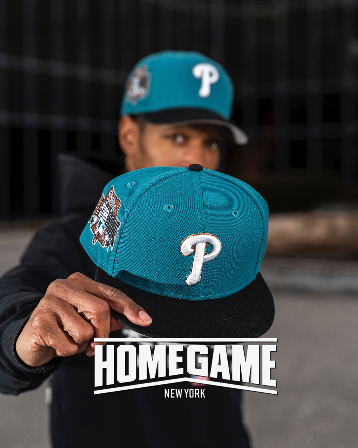 Philadelphia Phillies 1996 All Star Game Blue Jewel/Black 59Fifty New Era