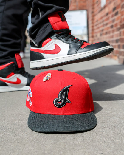 Cleveland Indians American League Scarlet 59Fifty New Era