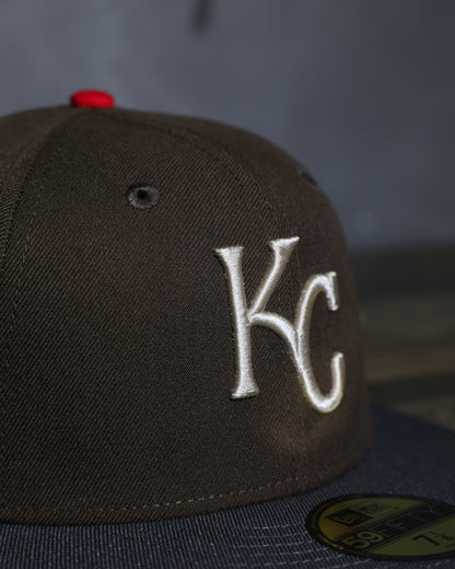 Kansas City Royals 2012 All Star Game Walnut/Dark Graphite 59Fifty New Era