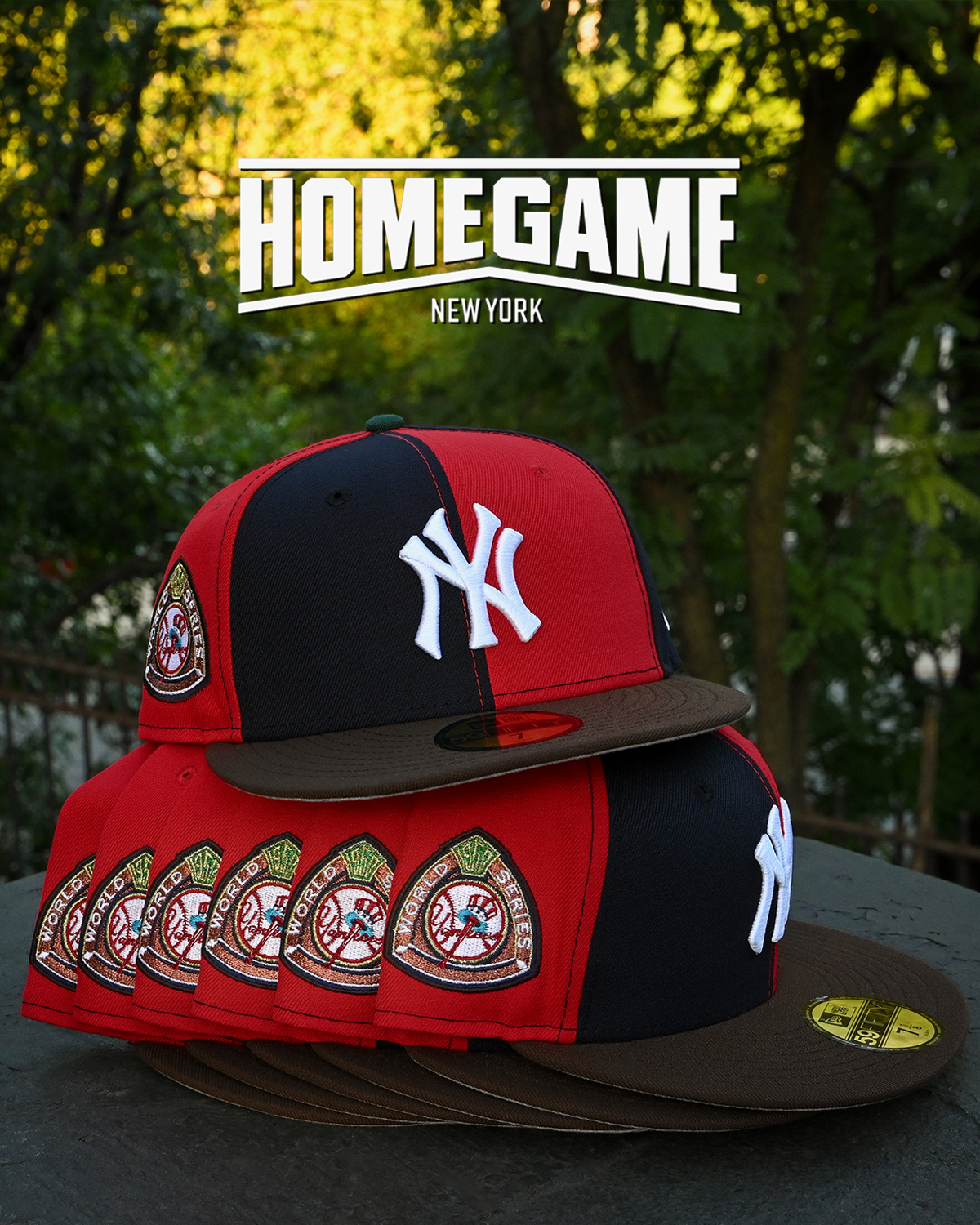 New York Yankees 1950 World Series Navy/Red/Walnut 59Fifty New Era