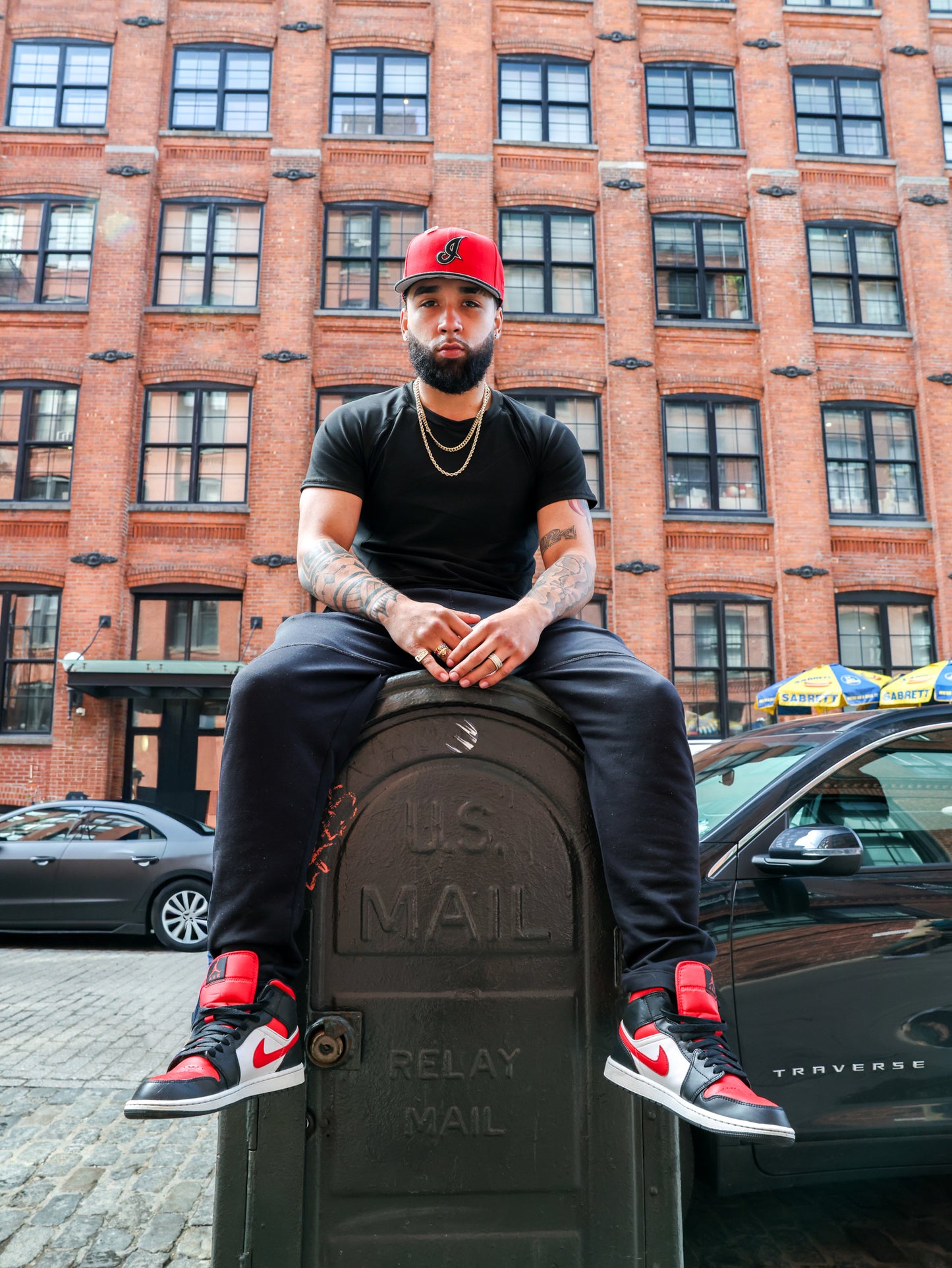 Cleveland Indians American League Scarlet 59Fifty New Era