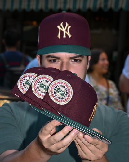 New York Yankees 1942 All Star Game Maroon/Dark Green 59Fifty New Era