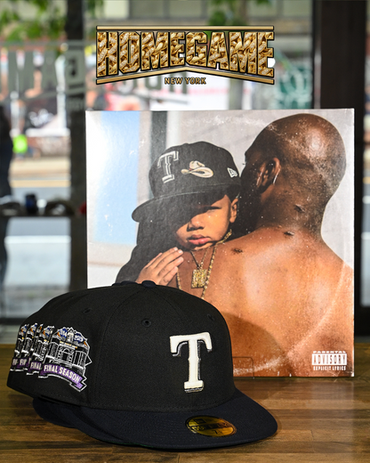 Texas Rangers Final Season Black/Navy 59Fifty New Era