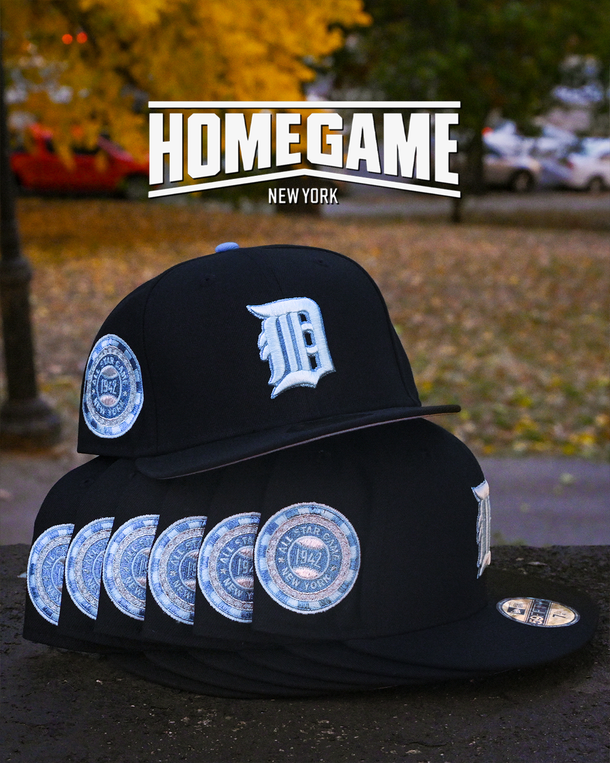 Detroit Tigers 1942 All Star Game Black 59Fifty New Era