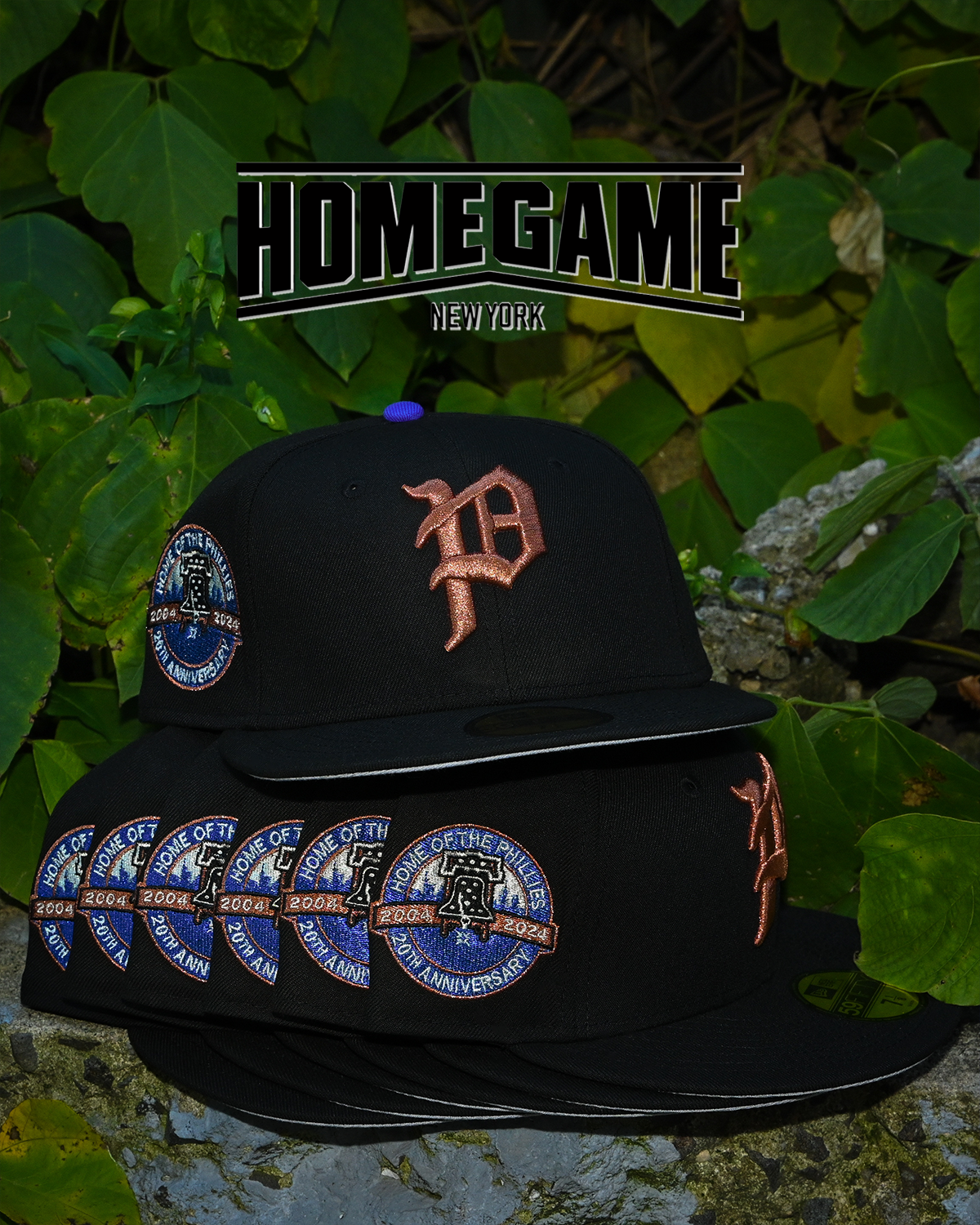 Philadelphia Phillies 20th Anniversary Black 59Fifty New Era