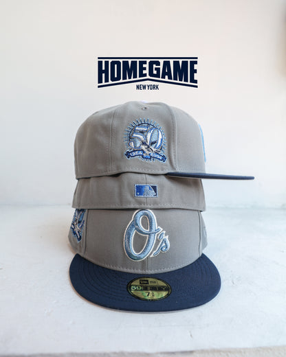 Baltimore Orioles 50th Anniversary Misty Morning/Navy 59Fifty New Era