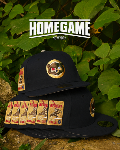 Chicago Cubs Be Alert Foul Balls Nightshade Navy 59Fifty New Era