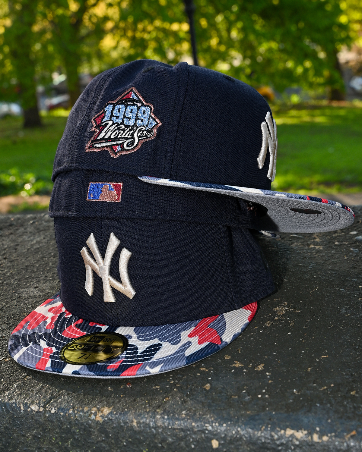 New York Yankees 1999 World Series Navy/Camo 59Fifty New Era