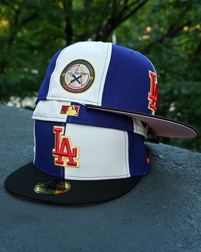 Los Angeles Dodgers Royal/Chrome White/Black 59Fifty New Era