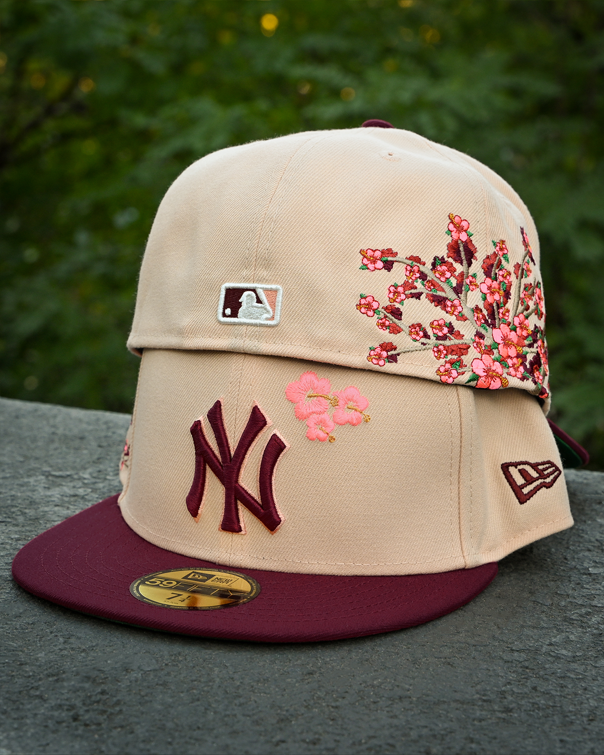 New York Yankees Floral Natural/Red 59Fifty New Era