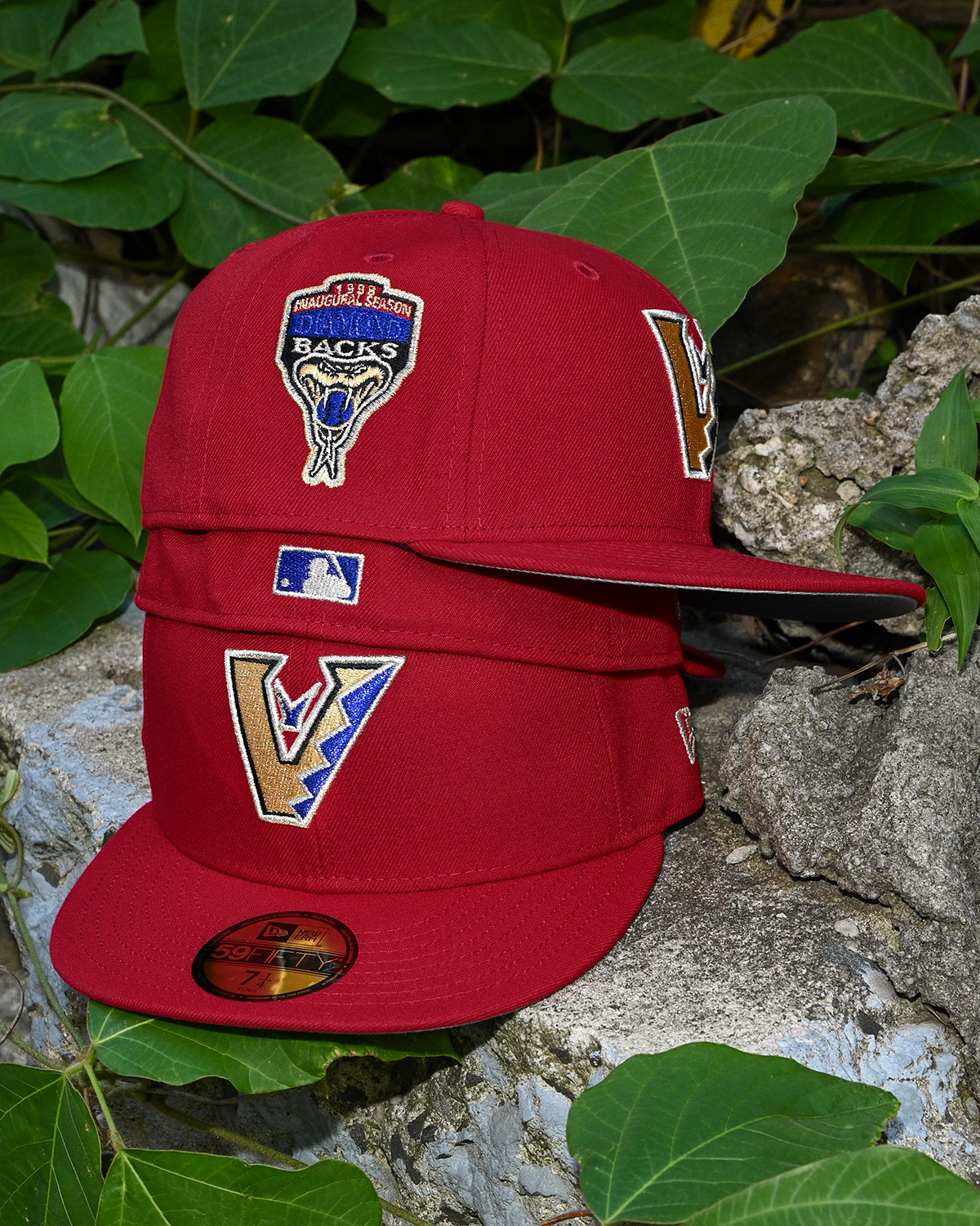 Arizona Diamondbacks 1998 Inaugural Season Scarlet Red 59Fifty New Era