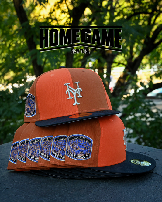 New York Mets 1969 World Series Rust Orange/Orange/Black Camo 59Fifty New Era