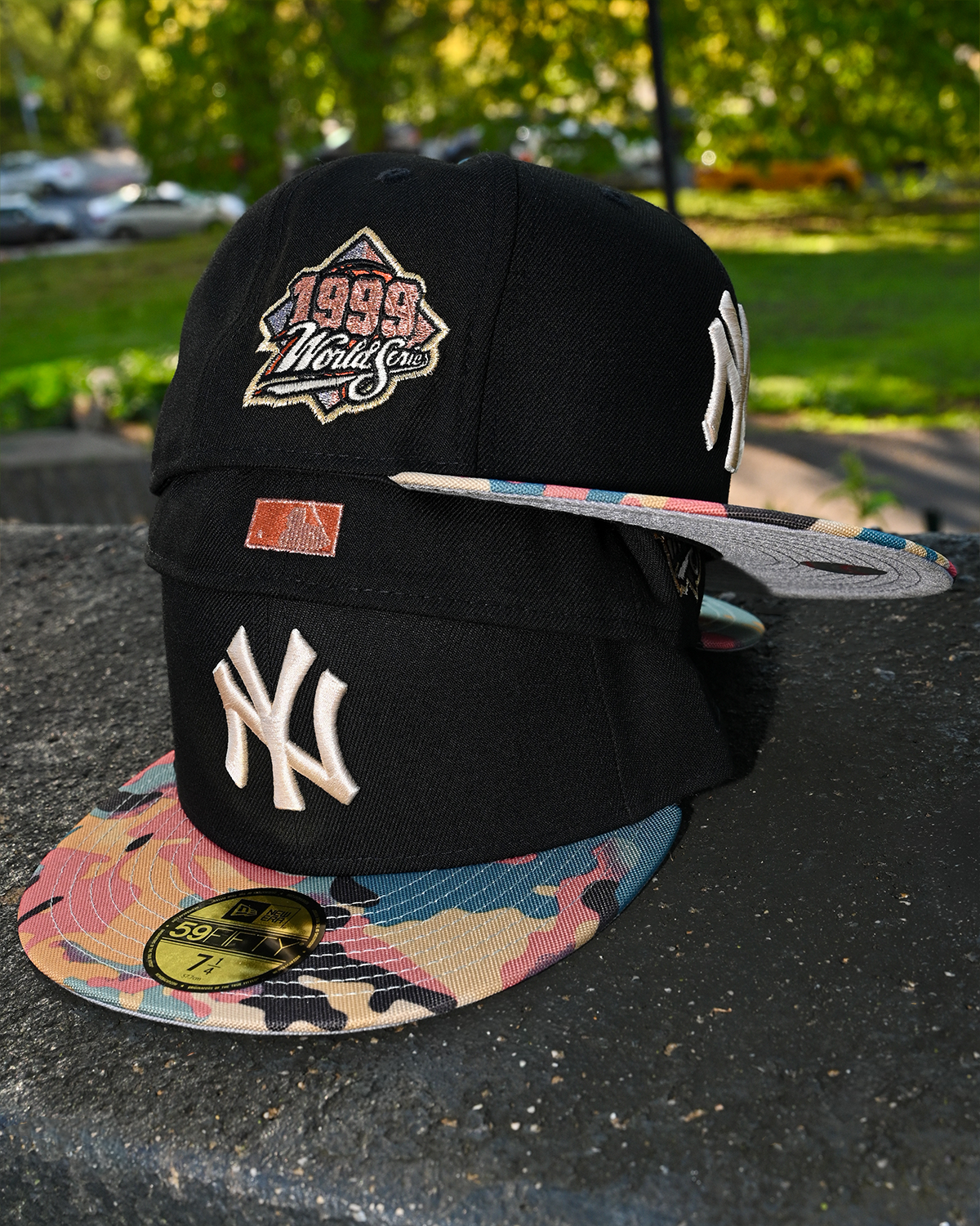 New York Yankees 1999 World Series Black/Camo 59Fifty New Era