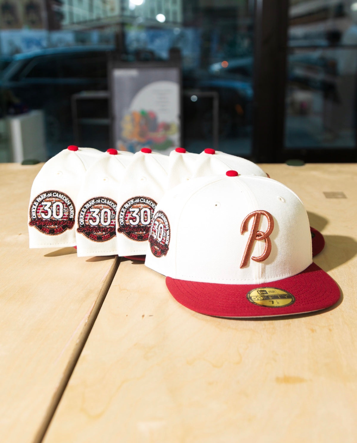 Baltimore Orioles 30th Anniversary Chrome White/Burgundy 59Fifty New Era