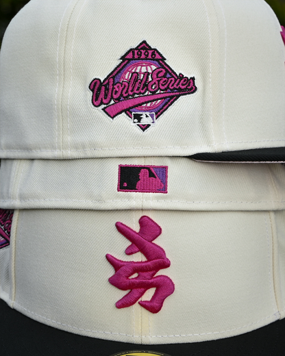 New York Yankees 1996 World Series Kanji Chrome White/Black 59Fifty New Era