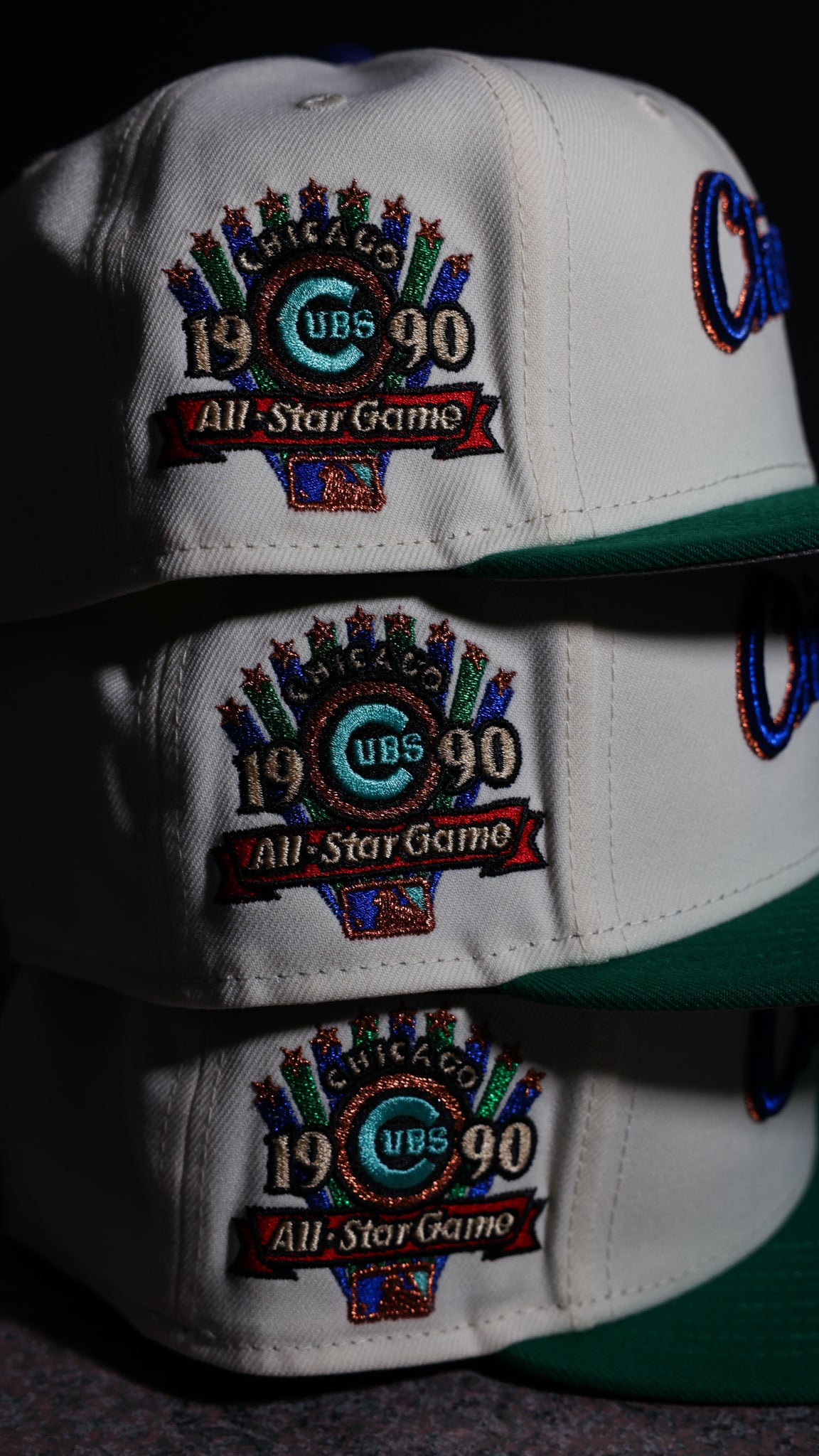Chicago White Sox 1990 All Star Game Chrome White/Kelly Green 59Fifty New Era