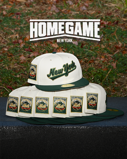 New York Mets 25th Anniversary Chrome White/Dark Green 59Fifty New Era