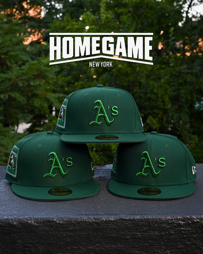 PRE-ORDER! Oakland Athletics Ricky Henderson Emerald Green 59Fifty New Era